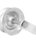5 Inch Steel Sliding Track Rollers For One And Five Eighths Inch Gate Frame Galvanized Gate Roller 2 Pack Replacement
