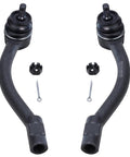 Front 6 Piece Suspension Kit For 2014 2019 Kia Soul And 2015 2019 Soul EV Includes Front Lower Ball Joints Front Outer Tie Rod Ends And Front Sway Bar End Links For Smooth Ride Handling And Road Ready Confidence. black front outer tie rod ends with grease fittings