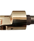 1/2 Inch Rotating Joint, 360 Degree Rotary Union For Water, Air And Oil, Brass Heavy Duty Threaded Connectors Built For High Speed Cooling And Easy Maintenance In Industrial Machinery side view