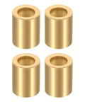 4 Pack Self Lubricating Sleeve Bearings 10mm Bore 20mm OD 35mm Length Sintered Bronze Bushings, four brass bushings