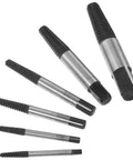 Ultimate 6 Piece Screw Extractor Kit For Home Repairs And DIY Projects That Nips Stripped Or Broken Bolts In The Bud With Easy Grip Handles For Total Control And Maximum Success Every Time, six steel extractors