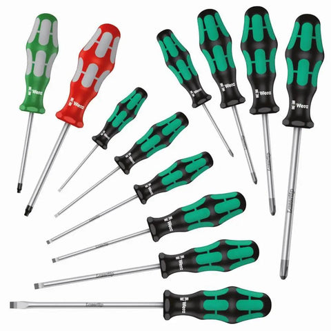 334/368/12 Screwdriver Set, Multi Size Precision Driver Kit, Magnetic Tips, Black Handle, Pro Grade for DIYers and Pros
