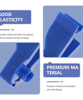 Close-up of Three Pack Peritoneal Flow Control Clips For Dialysis Tubing And Bag Clamp On The Go Portable ABS Clips Replacement