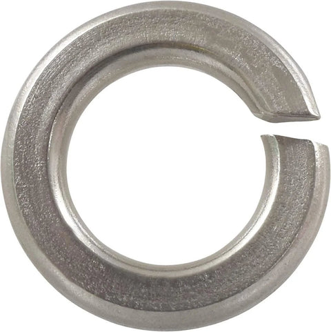 No. 10 stainless steel split lock washer, 50-pack