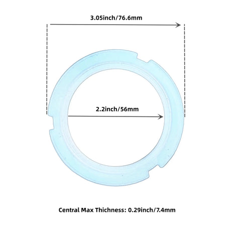 Replacement Silicone Group Head Gasket For 58mm Espresso Machines That Keeps Your Shots On Point Fits Barista Max Sunbeam Barsetto Donlim
