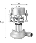 500W Portable Micro Hydroelectric Generator For Outdoor Power On The Go 220V Water Turbine With Aluminum Alloy Construction