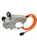Keep Your Electric Ride Chill With This Upgraded EV AC Compressor And 320V Cooling Pump, compact design with orange cooling hose.