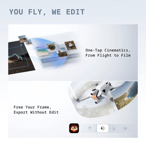 8K 360 Drone For Immersive Flight With Point To Fly Motion Control Obstacle Avoidance Ultra Lightweight 249g Foldable Design