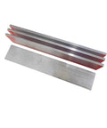 Four Pack Aluminum Flat Bar 6061 T6511 One Quarter Inch By Two Inch Ten Point Five Inch Long Machining Stock For DIY Projects