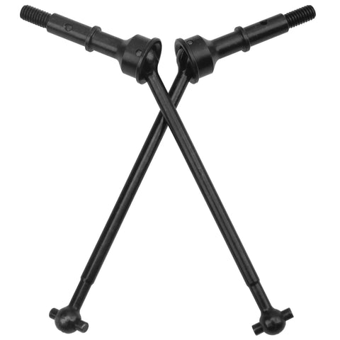 Unassembled Pack Of 2 Beefy Metal Rear Drive Shafts CVD Set For Losi 22S 2WD RC Drag Car Upgrade Part, Durable Steel