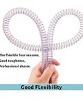 Hand bending Half Inch PVC Reinforced Tubing With Spiral Steel Wire 25 Ft Built Tough High Pressure Flexible Vinyl Hose