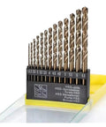 Three Sixteenth to One Half Inch Drill Bit Set for Glass, Metal, Tile, Concrete and Masonry, 13 Piece Multi Material Kit