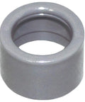 Non-Metallic Insulating Bushing For Half Inch EMT Conduit Four Pack No Sweat Push-On Quick Install With Smooth Bearing Surface For NEC Compliant Electrical Fittings, white