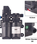 12V 54.5W Diaphragm Pump For Crop Spraying And Deworming, electric spray type water pump, 105 PSI, agricultural grade