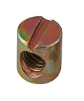 Rock Solid Barrel Nuts Cross Dowels For Furniture M6 M8 Slotted Metal Hardware For Beds And Chairs Secure Fixation