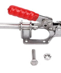 Heavy Duty Stainless Steel Toggle Clamp 136kg Clamping Force With 180 Degree Handle for equipment installation welding