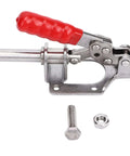 Push Pull 302F Stainless Steel Toggle Clamp With 136 Kg Clamping Force for Equipment Installation Welding