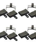 Hella Smooth Stopping Power Legit Ceramic Organic Mountain Bike Disc Brake Pads 4 Pair RST Mechanical with springs included