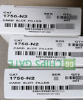 Boxes of Empty Slot Cover For 1756 N2 ControlLogix PLC Module, labeled card slot filler with product details.