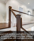Home staircase ideal for Smart Switch Companion For Multi Location Switching So You Can Control Lights From Any Wall In Your Home
