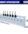 Wall Mount Walkie Talkie Holder With Heavy Duty Boss Grade Design And Number Labels Universal Two Way Radio Organizer