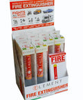 Top Shelf Gaseous Fire Extinguisher With Fifty Second Discharge Time Solid Aluminum Build And Bright Red Finish Straight Up Reliable Safety Gear For Home Or Garage Use Model 50050 display with multiple units.