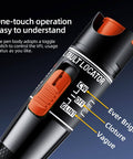 Pro Grade Visual Fault Locator For Fiber Optic Cables With 10 To 20 Kilometers Output Red Light VFL Pen Style Tester control switch