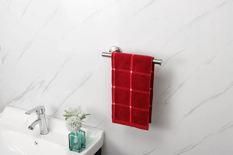 9 Inch Hand Towel Ring Holder Made Of SUS304 Stainless Steel Brushed Nickel Wall Mounted Towel Rack For Bathroom And Kitchen