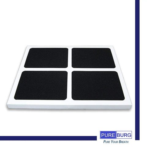 2 Pack Replacement HEPA Filter For Hunter Air Purifiers HEPAtech 30920 Fits 30050 30054 top view H13 filter with carbon layer