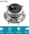 Rear Wheel Hub And Bearing Assembly 512519 For Mazda CX 5 2014 2020 5 Lug FWD Rear Left Or Right Replacement One Piece