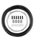 All In One Bicycle Brake Cable And Shift Cable Replacement Set For Mountain And Road Bikes With cables, housing, and fittings displayed