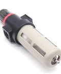 Pro Grade All In One Air Filter Regulator Combo With Gauge And Semi Auto Drain, One Quarter Inch NPT, 0 To 140 PSI Adjustable