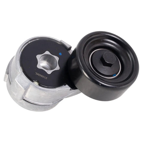 Heavy Duty Serpentine Accessory Drive Belt Tensioner Assembly Replacement Kit Compatible OEM 12564506 1752178J00 close-up