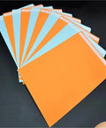 Rigid A4 Green Mailers 20 Pack Durable No Fuss Self Seal Envelopes assorted colors showing closure flap