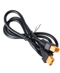 Heavy Duty Two Meter Extension Cable Male To Female Plug For Solar Batteries Rc Aircraft And Toy Cars 18Awg Pvc Jacket.