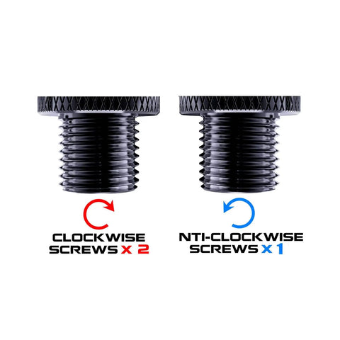 3Pcs CNC M10x1.25 Motorcycle Mirror Hole Plugs Set Orange Finish For DRZ 125 200 250 390 690 790 890 990 1190 1290 1390