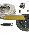 Beefed Up Heavy Duty Clutch Kit For 1987 1992 Jeep Comanche Cherokee Wrangler 2.5L Manual Transmission Replacement Set With Smooth Engagement And Stable Shifting For Everyday Driving Designed For Maximum Durability And Reliable Power Transfer, clutch disc and pressure plate
