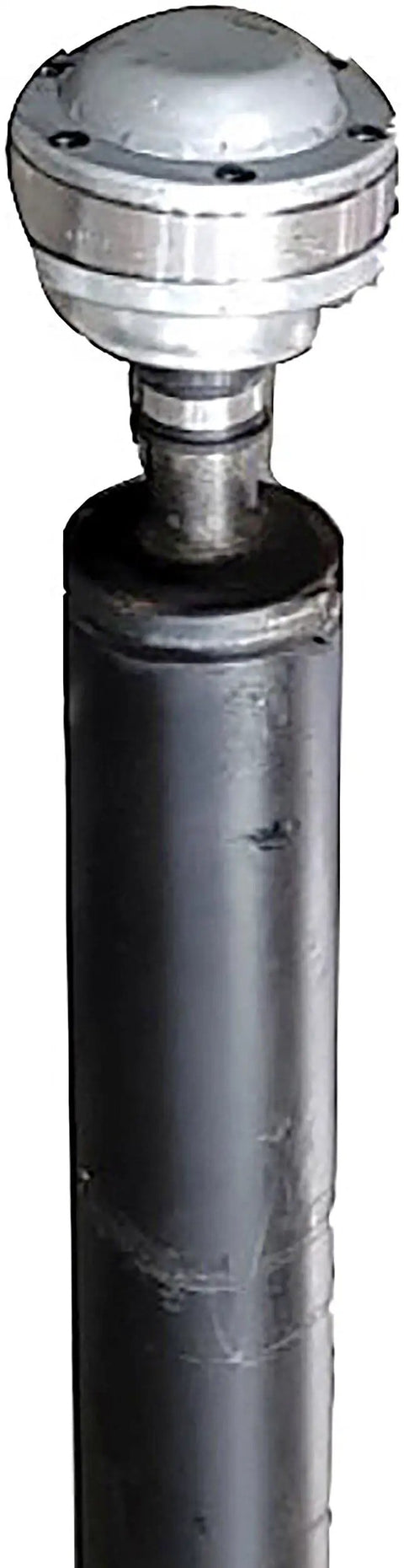 Heavy Duty Rear Driveshaft Assembly Featuring Dual Center Support Bearings And Cv Joint Ends straight swap fix for wrecked drive shafts close-up view.