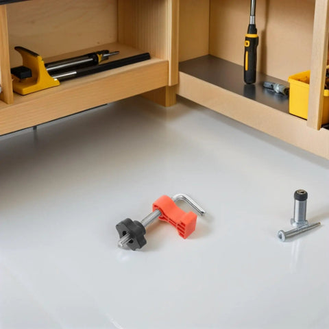 Grab These Sweet 12 Pc Right Angle Clamps For Stone Wood Slabs And Granite To Nail Perfect Masonry Joints Seam Alignment Precise Corner Workholding Like A Total Boss on workshop surface.
