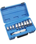 Heavy Duty Pro Grade Bearing Race And Seal Driver Set With 9 Discs And Collars For Axle Housing Includes Carrying Case Aluminum Universal Bush Drive Kit