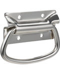 86x46mm 201 Stainless Steel Ring Pull Handle for toolbox with 5mm mounting holes and spray paint finish