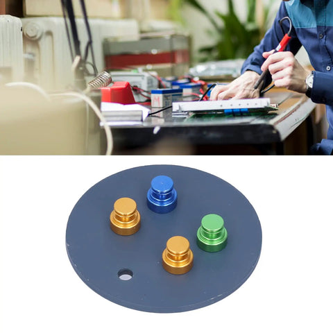 Heavy Duty Magnetic Welding Bracket Set MH14 Durable Adjustable Metal Holders For Soldering Circuit Boards with colorful magnets.