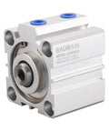 Space Saving SDA40x20 Compact Thin Air Cylinder 40mm Bore 20mm Stroke Double Acting Aluminum Body Single Rod