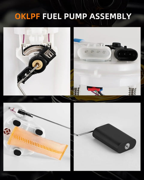 Electric Fuel Pump Module Assembly Compatible With 1997-2002 Chevy S10 4.3L V6 showing various components