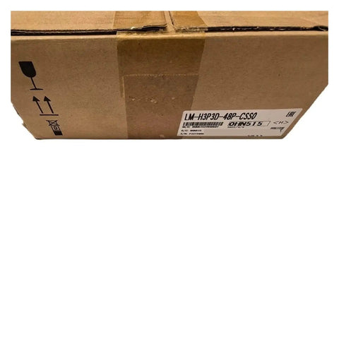 High Thrust Linear Motor For Robotics And Automation packaging box with shipping labels and handling icons.