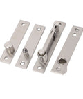 Heavy Duty Stainless Steel Pivot Hinge For Concealed Door Installations With 360 Degree Rotation Thickened Shaft 300 Lbs Load Bearing Built