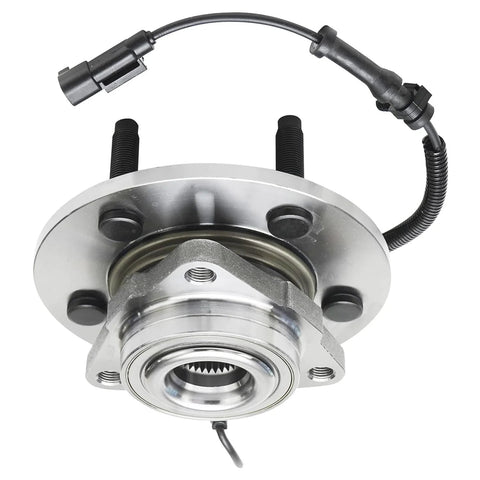 Front Wheel Bearing Hub Assembly For 2009 2010 2011 Dodge Ram 1500 Replacement Kit With 5 Lug 3 Bolt Triangular Flange