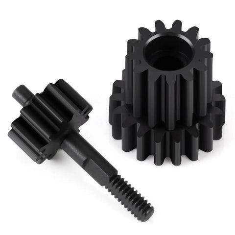Steel Transmission Idler Gear Upgrade for Losi Micro B 1/24 2WD and Micro T 1/28 RC Buggy Durable Alloy Gear with High Strength and Wear Resistance