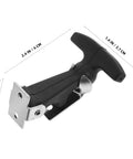 Versatile Flexible Rubber Hood Latch T Handle Hasp For Vehicle Hoods Engine Covers And Cargo Boxes With Quiet Shock Absorption