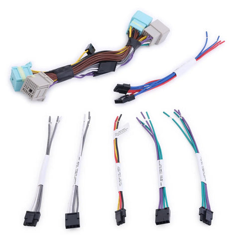 GM 2019 And Up Select Vehicles With Factory Radios Non Bose Audio Plug And Play Amplifier Installation Using A T Harness Adapter For Seamless Amp Integration In Non Amplified Systems T-harness wiring adapter with speaker leads